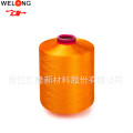 100% polyester dty yarn 300d/96f sim or nim bright doped dyed color